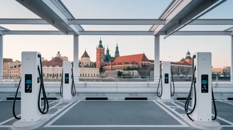 Stacje ładowania samochodów elektrycznych Kraków
